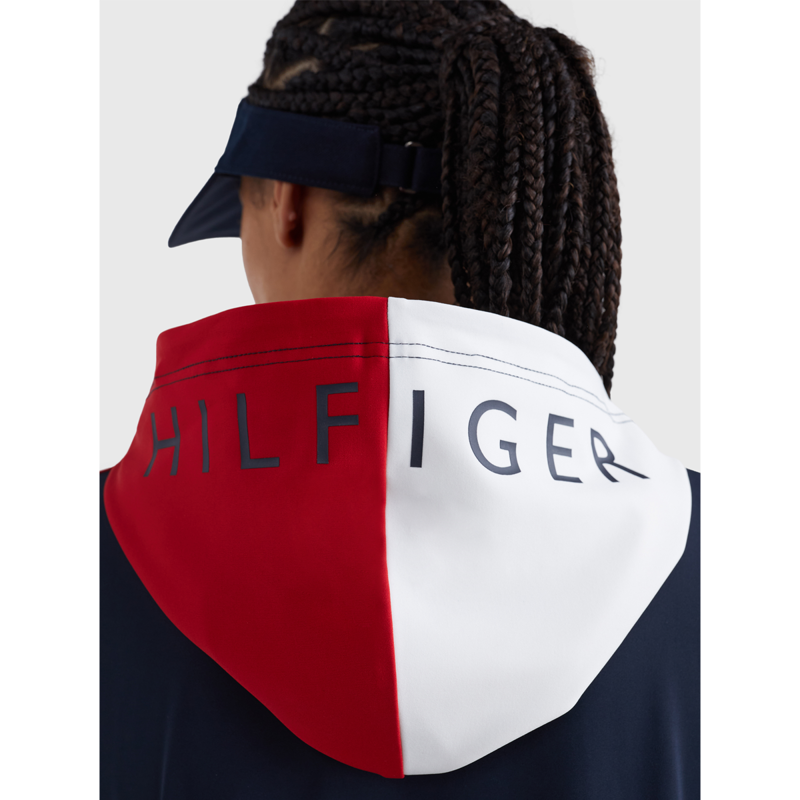 Tommy Hilfiger Women's Performance Colourblock Zip-Hoodie - Desert Sky-6